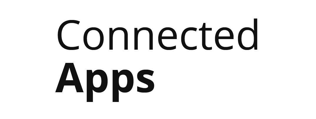 Zahir Connected Apps Black