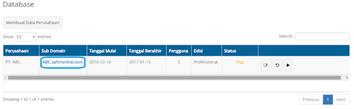 Membuat Database 12