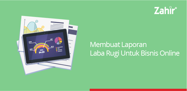 membuat laporan laba rugi utk bisnis online