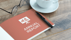 Annual report adalah